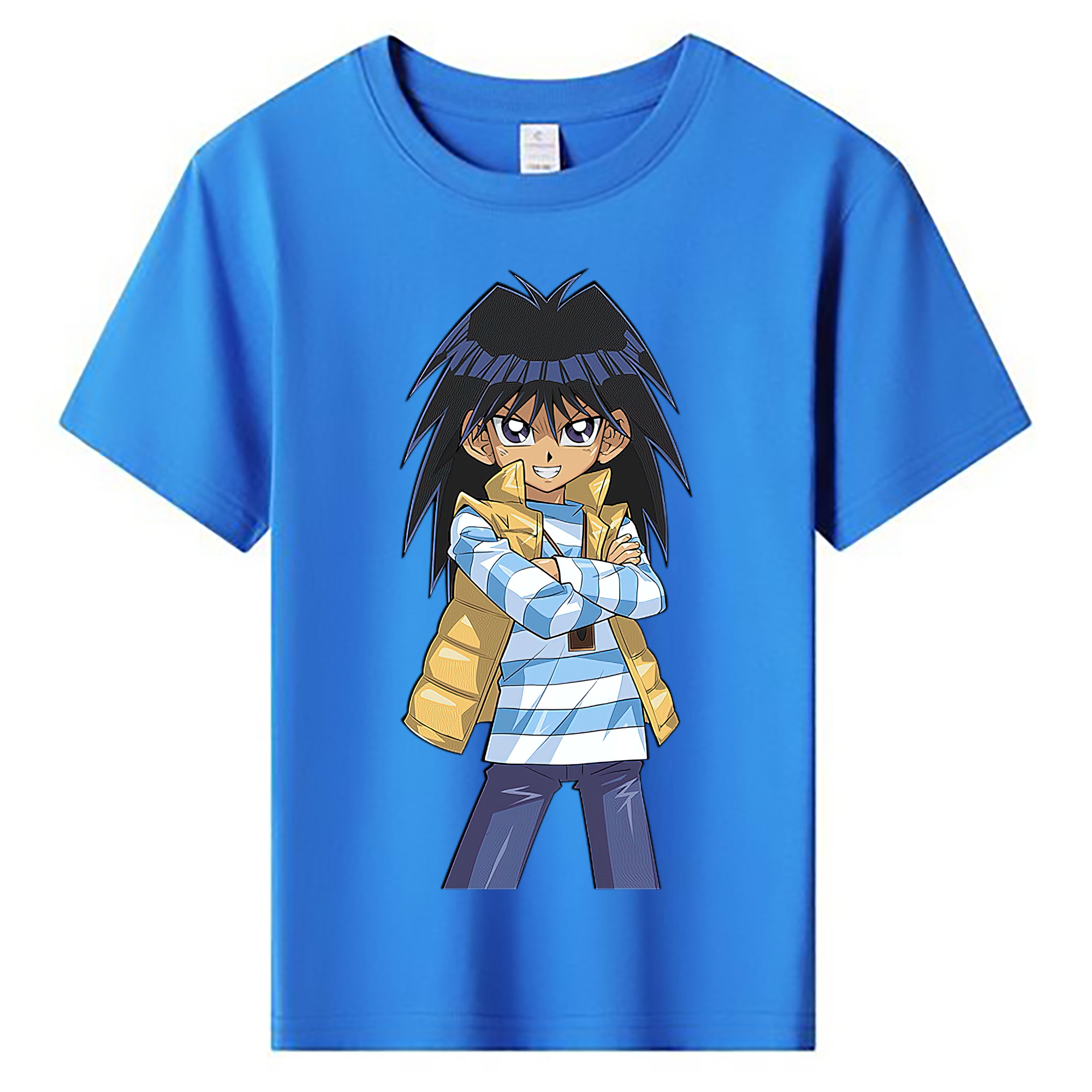 （画像用） 遊☆戯☆王 Yu-Gi-Oh! 綿100％キッズTシャツ（フロントプリント）